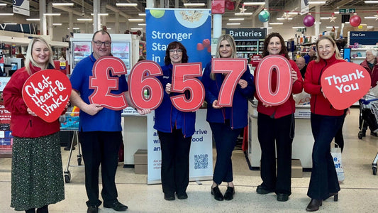 Tesco customers have raised £6,570 to support local people affected by strokes.