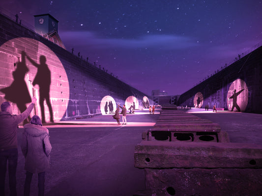 Shadowdock: Thompson Dock to be flooded with light and sound