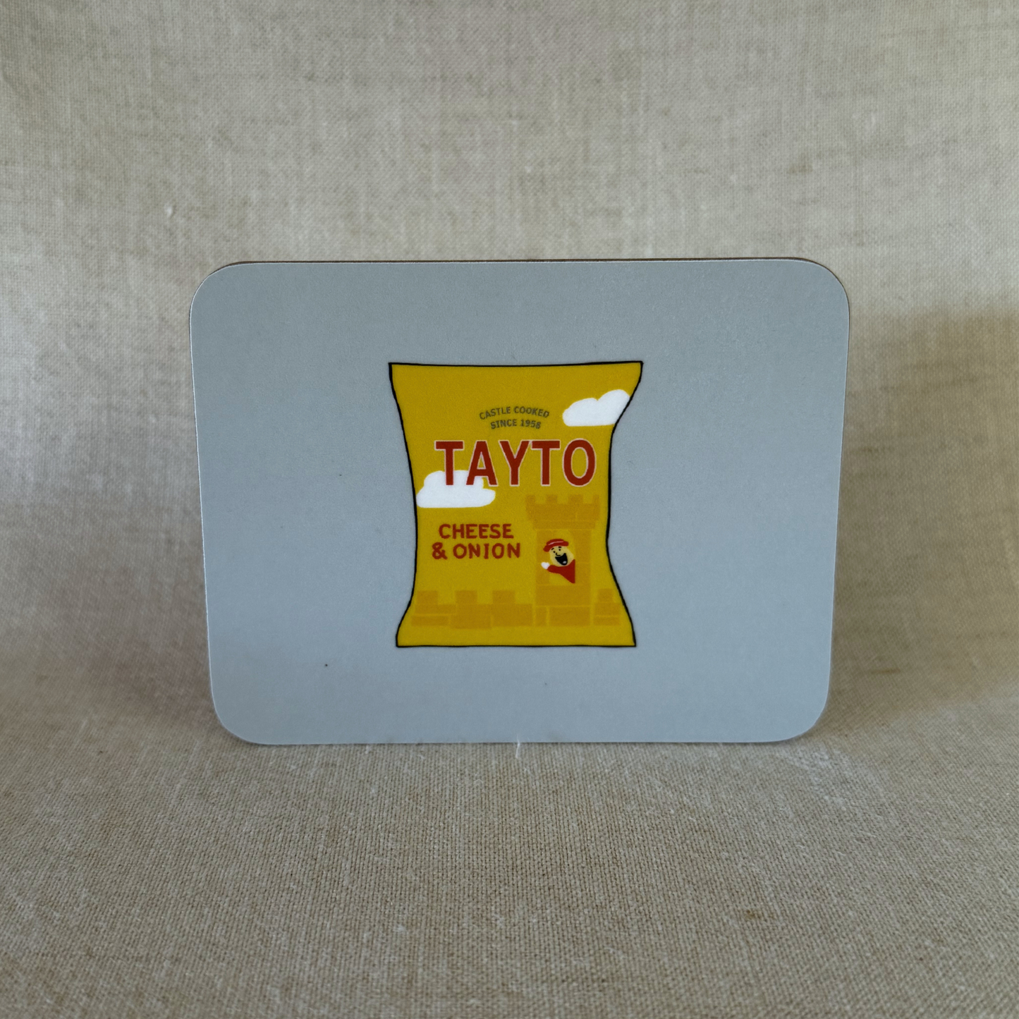 Tayto coaster