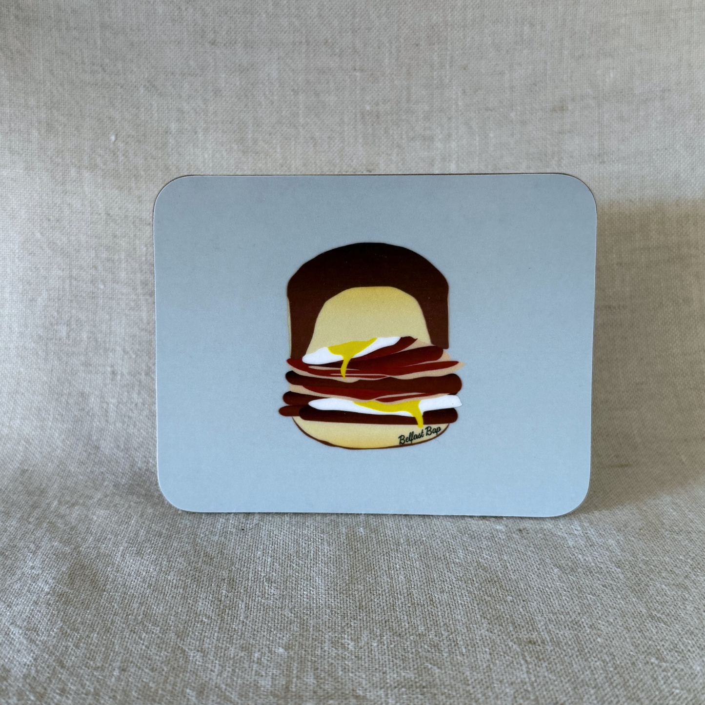 Belfast bap coaster