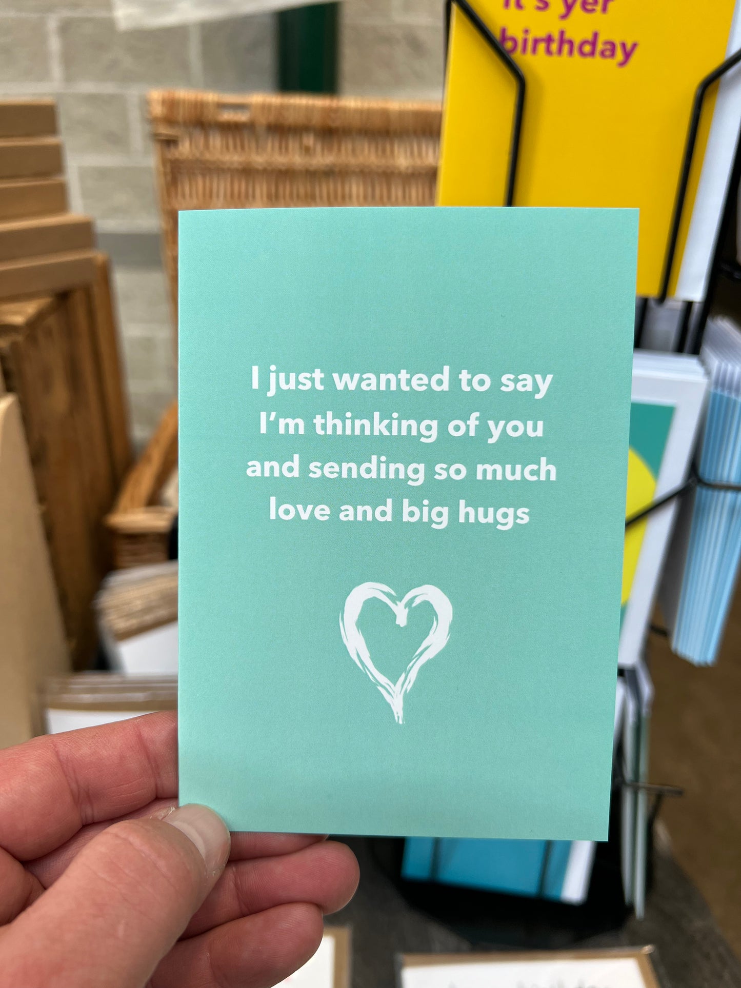 I just wanted to say….