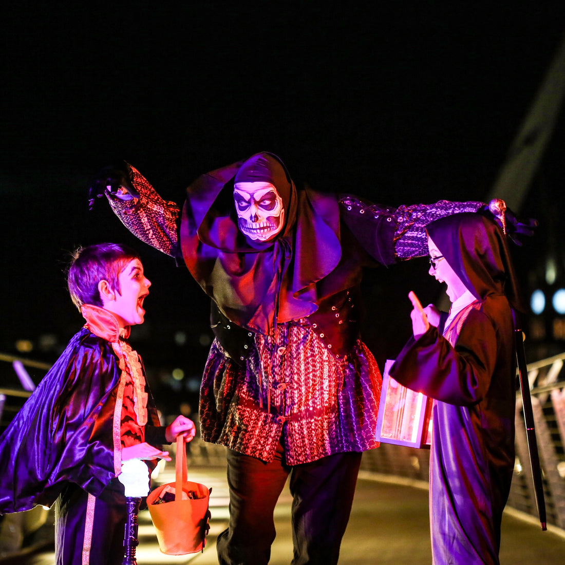 Step out of the light and into the darkness as the Walled City of Derry~Londonderry comes alive for Halloween