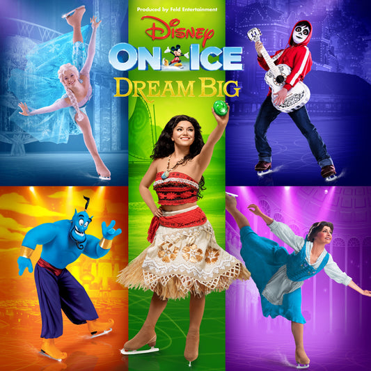Disney On Ice presents Dream Big – an action-packed voyage through the Disney Kingdom
