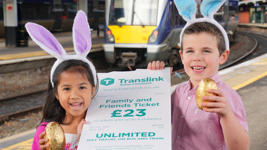 Hop onboard Translink’s Easter Train