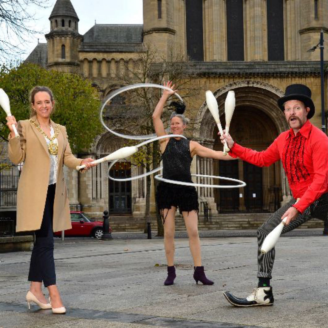 Tumble Circus are back with their exciting Winter Circus extravaganza