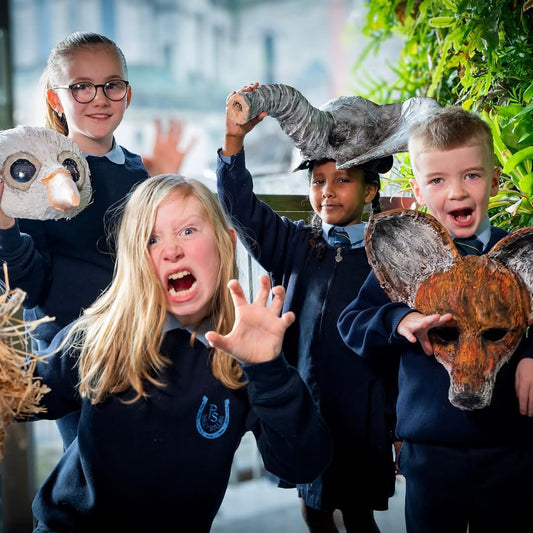 Children playing as the 2026 Belfast children’s festival launches 