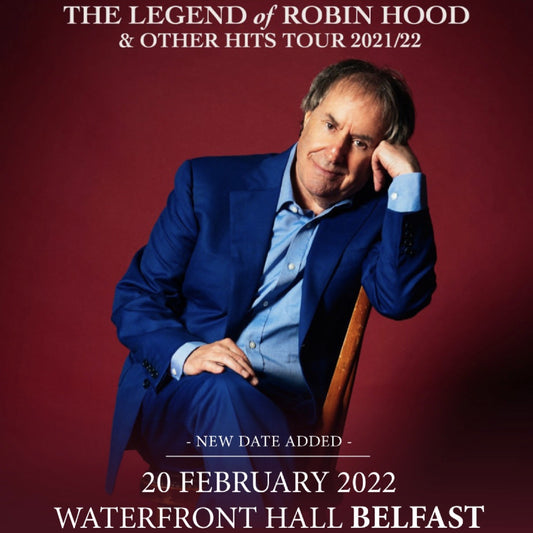 Chris De Burgh to play Waterfront Hall on 20 Feb 2022