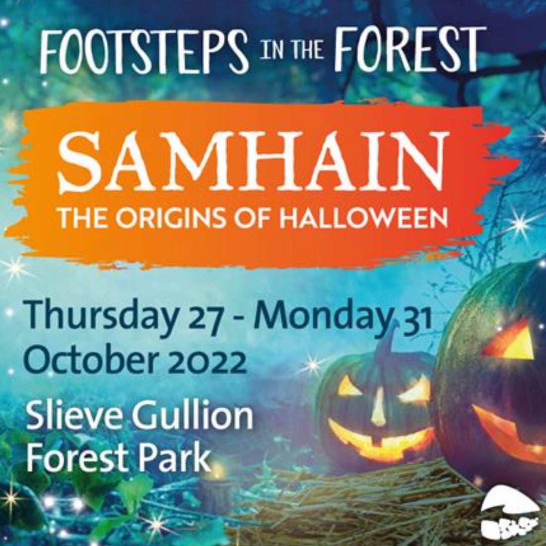 Footsteps in the Forest, a magical Halloween experience in Slieve Gullion Forest Park