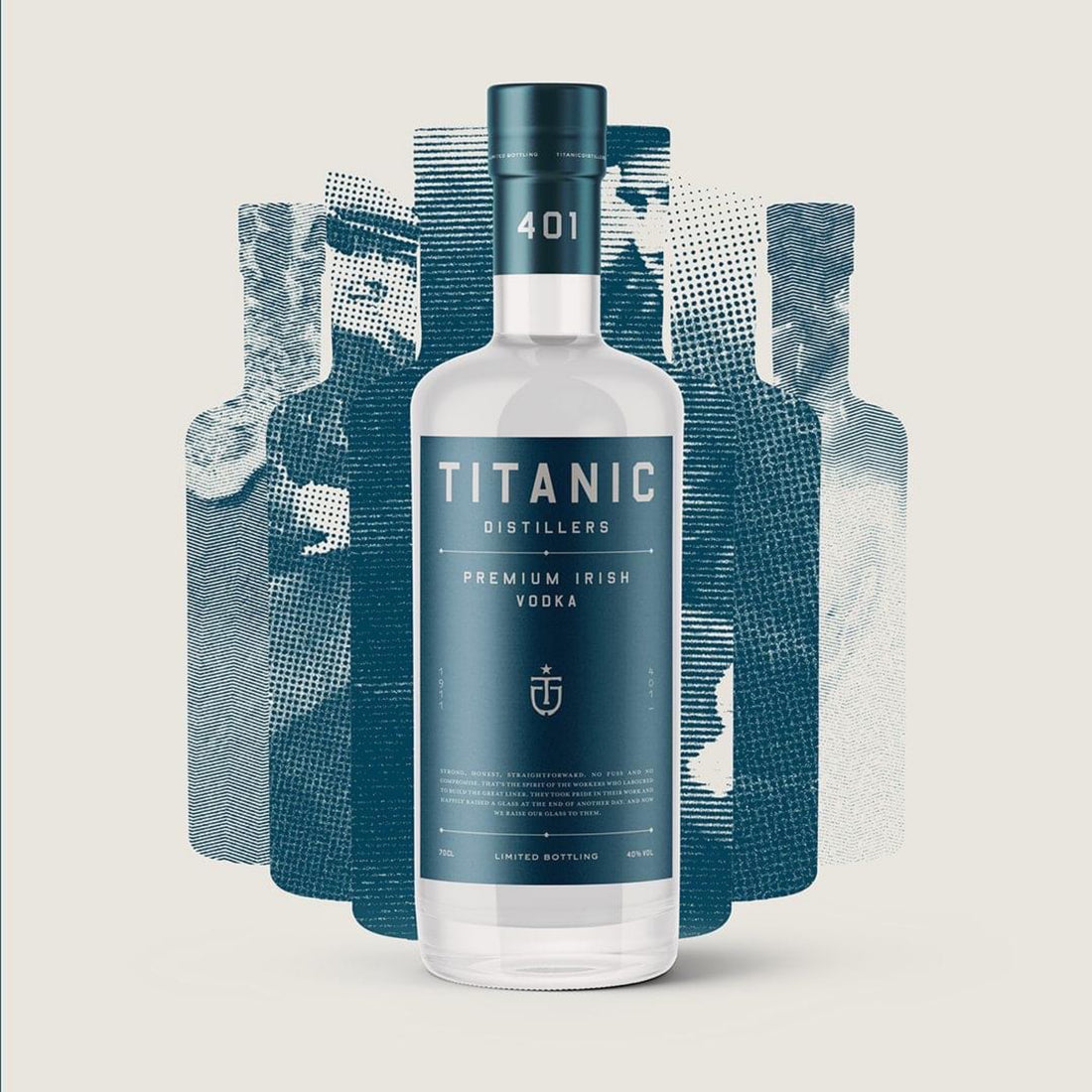 Titanic Distillers unveils new Irish vodka distilled using the finest hand-picked Irish sugar beet