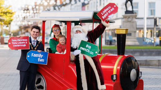 Lisburn Lights Express arrives in the city