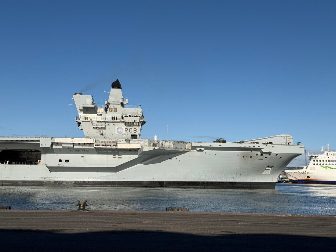 HMS Queen Elizabeth visits the City
