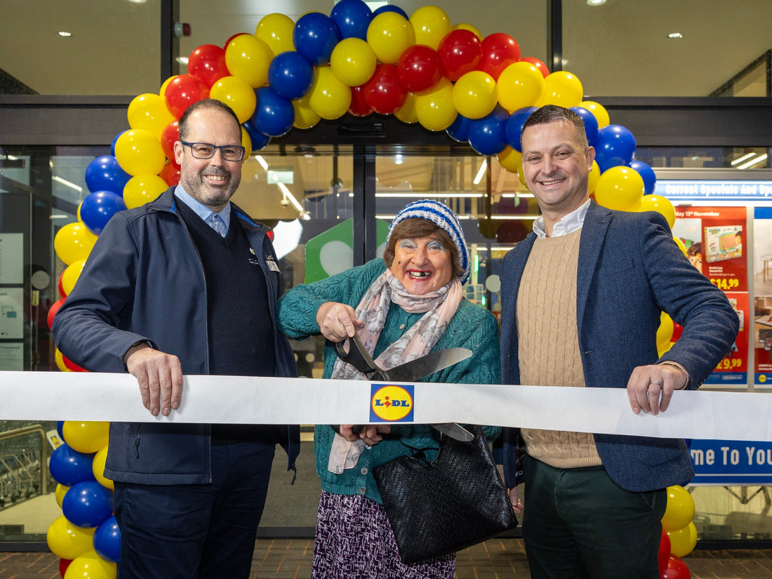 May McFettridge opens Lidl Ballysillan