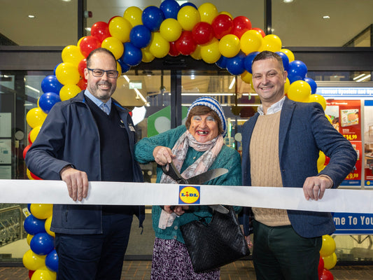 May McFettridge opens Lidl Ballysillan
