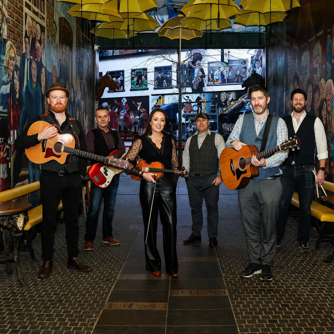 Pure Blarney live at The Black Box Belfast in Cathedral Quarter on 16 March