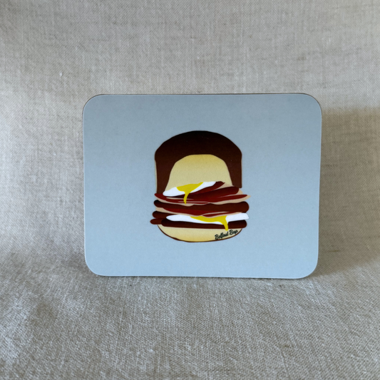 Belfast bap coaster