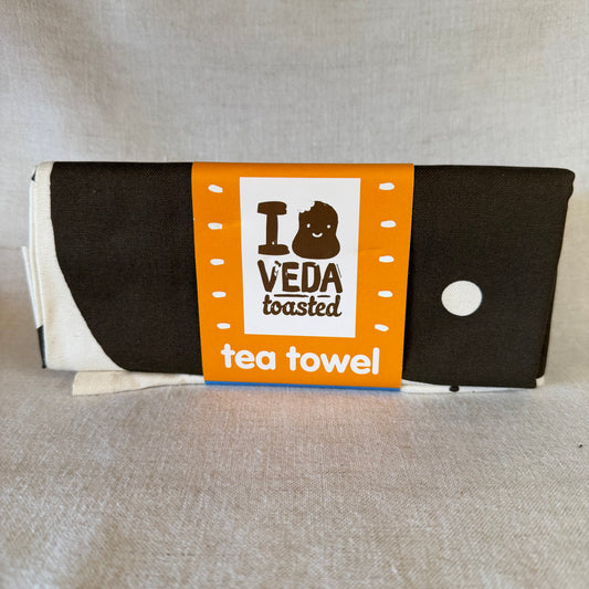 I Love Veda Toasted Tea Towel