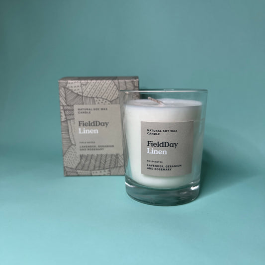 Linen Candle by Field Day
