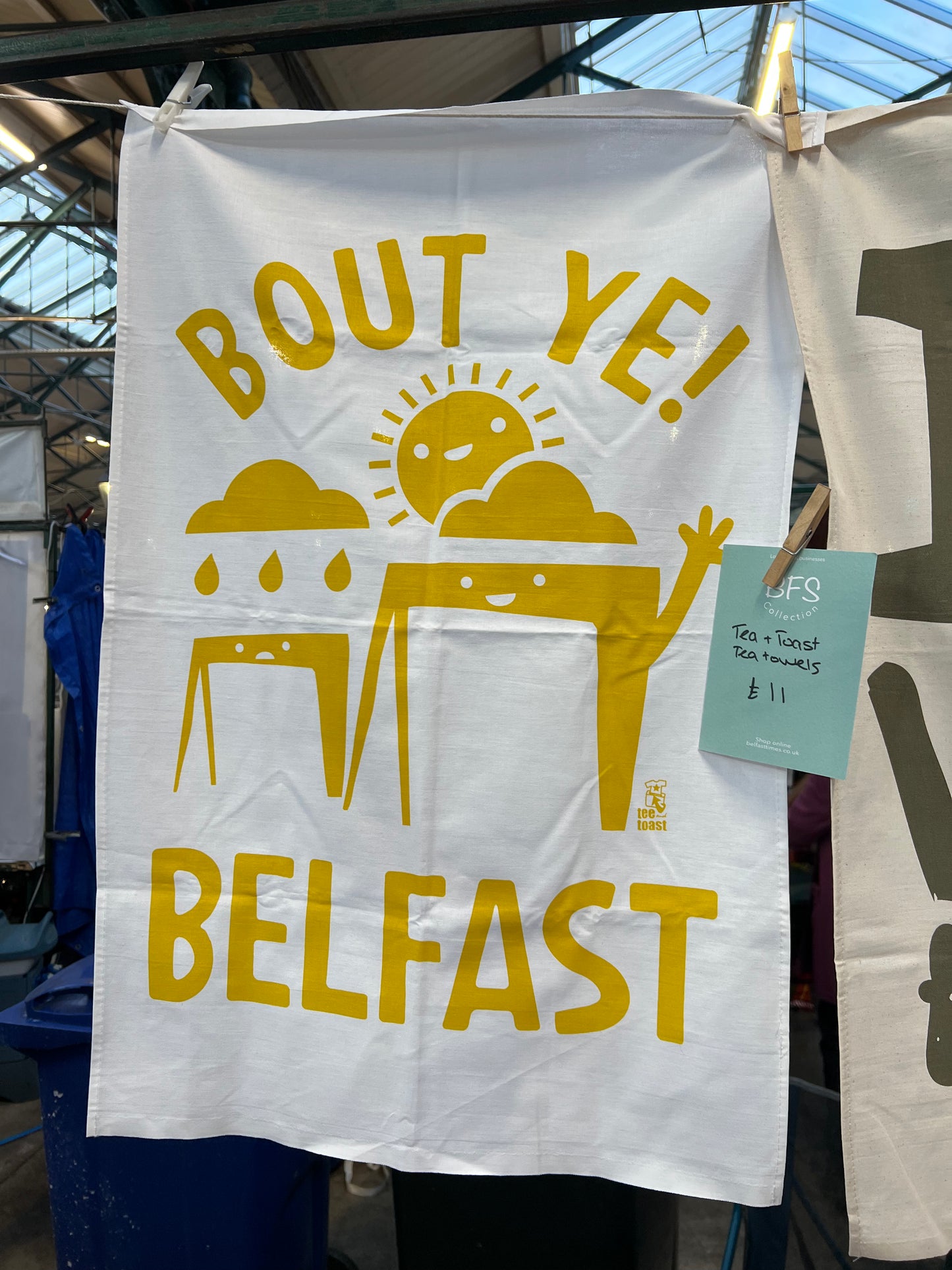 Bout Ye Belfast Tea Towel