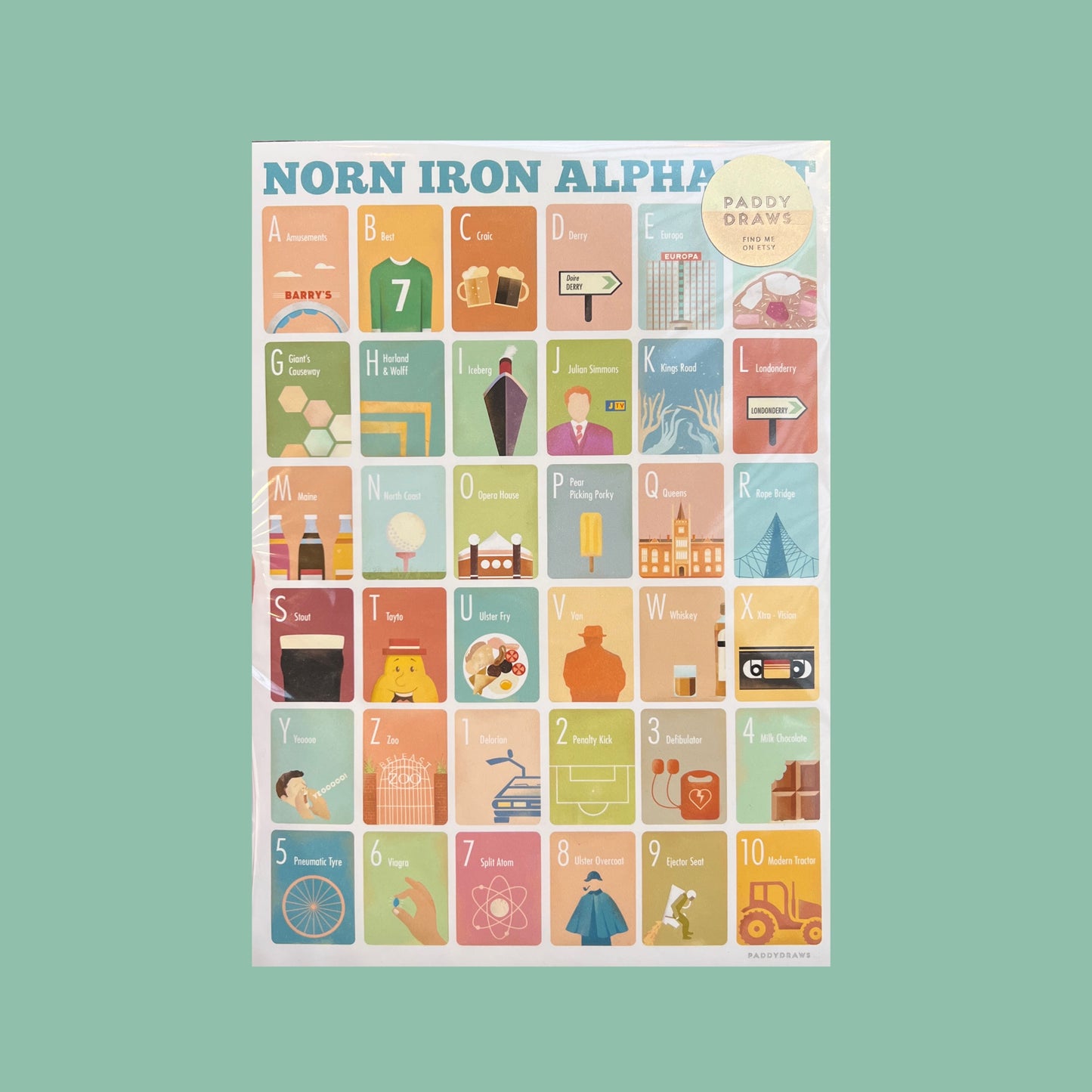Norn Iron Alphabet
