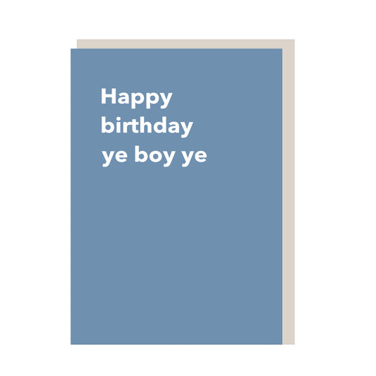 Happy Birthday Ye Boy Ye