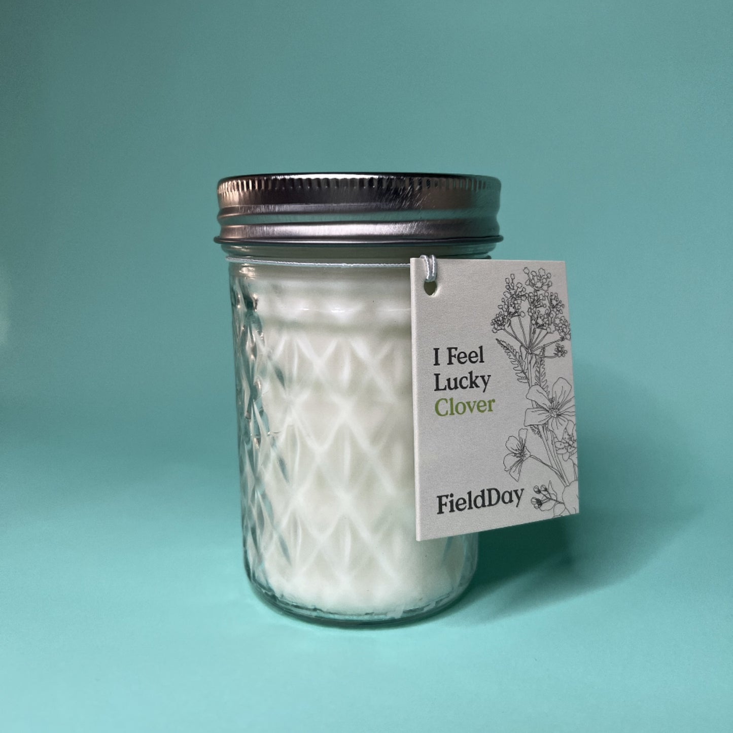 Clover Jam Jar Candle by Field Day